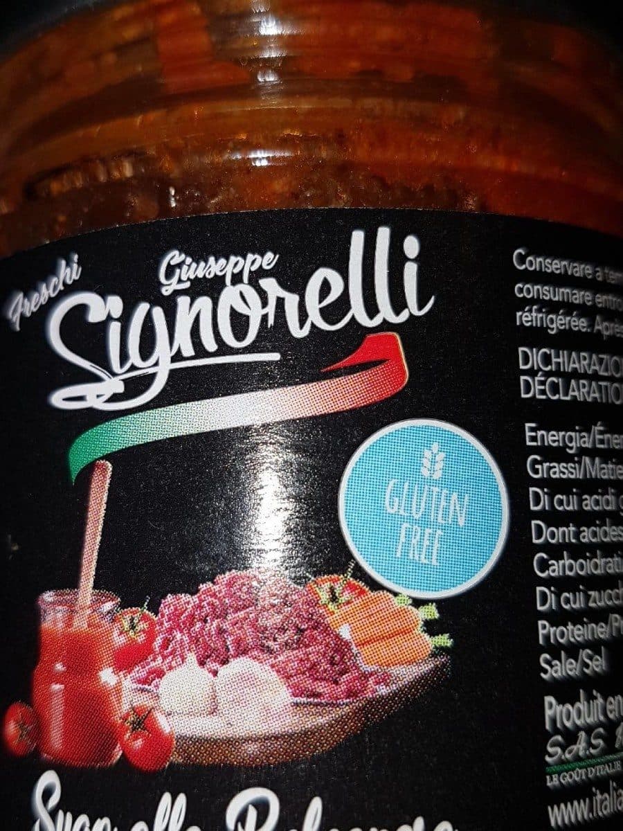 Open Food Facts Sauce à la bolognaise packshot