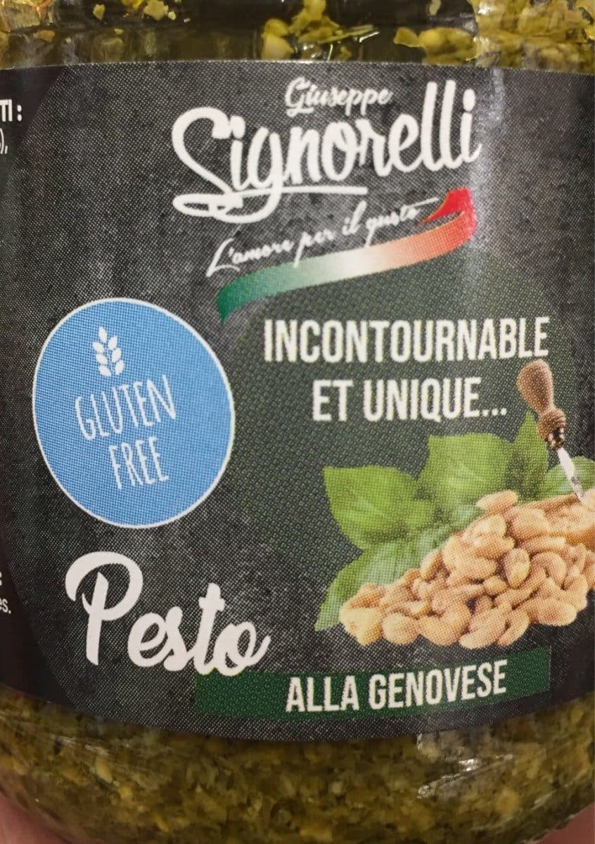 Open Food Facts pesto alla genovese packshot