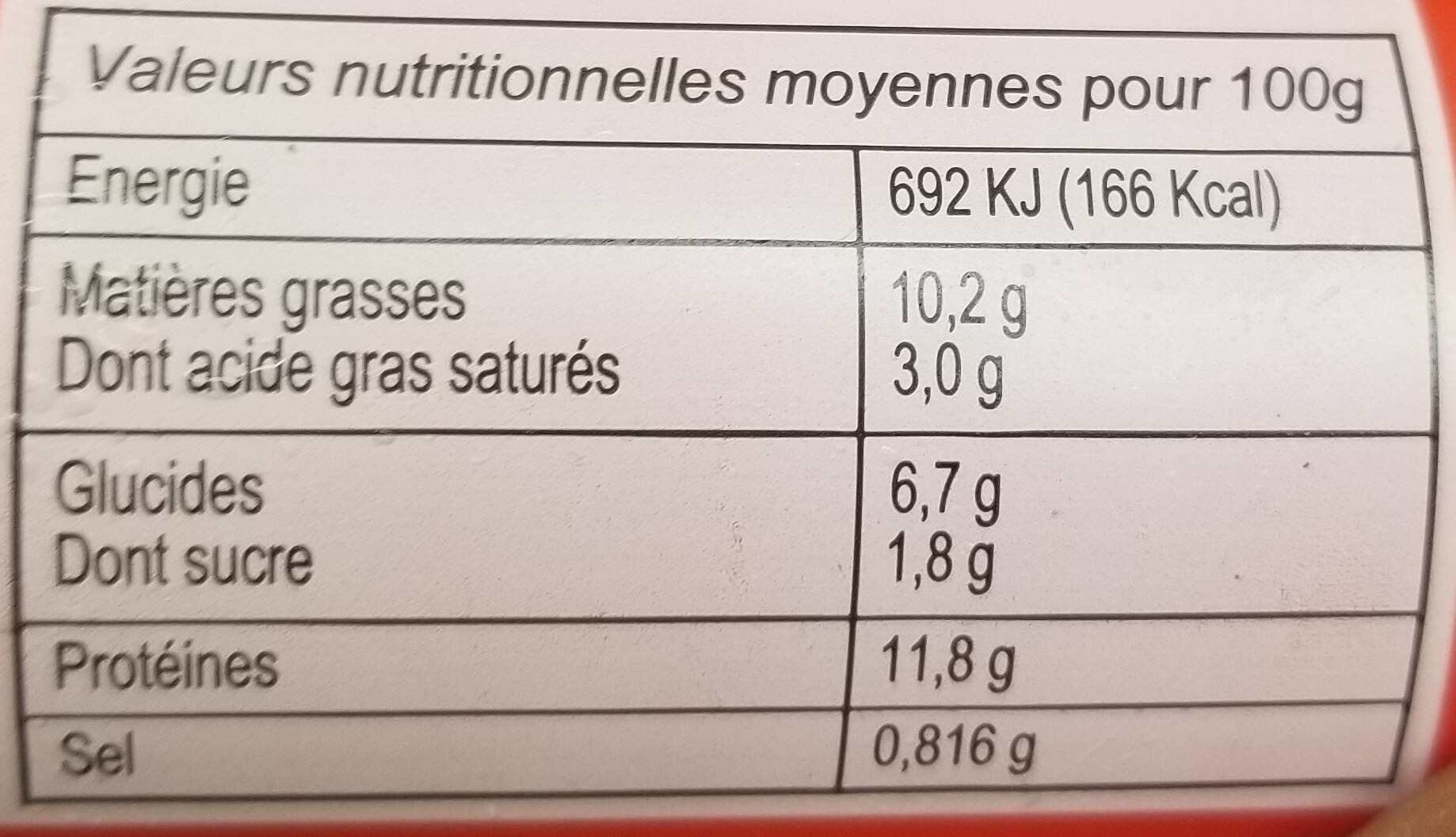 Open Food Facts Cachire packshot