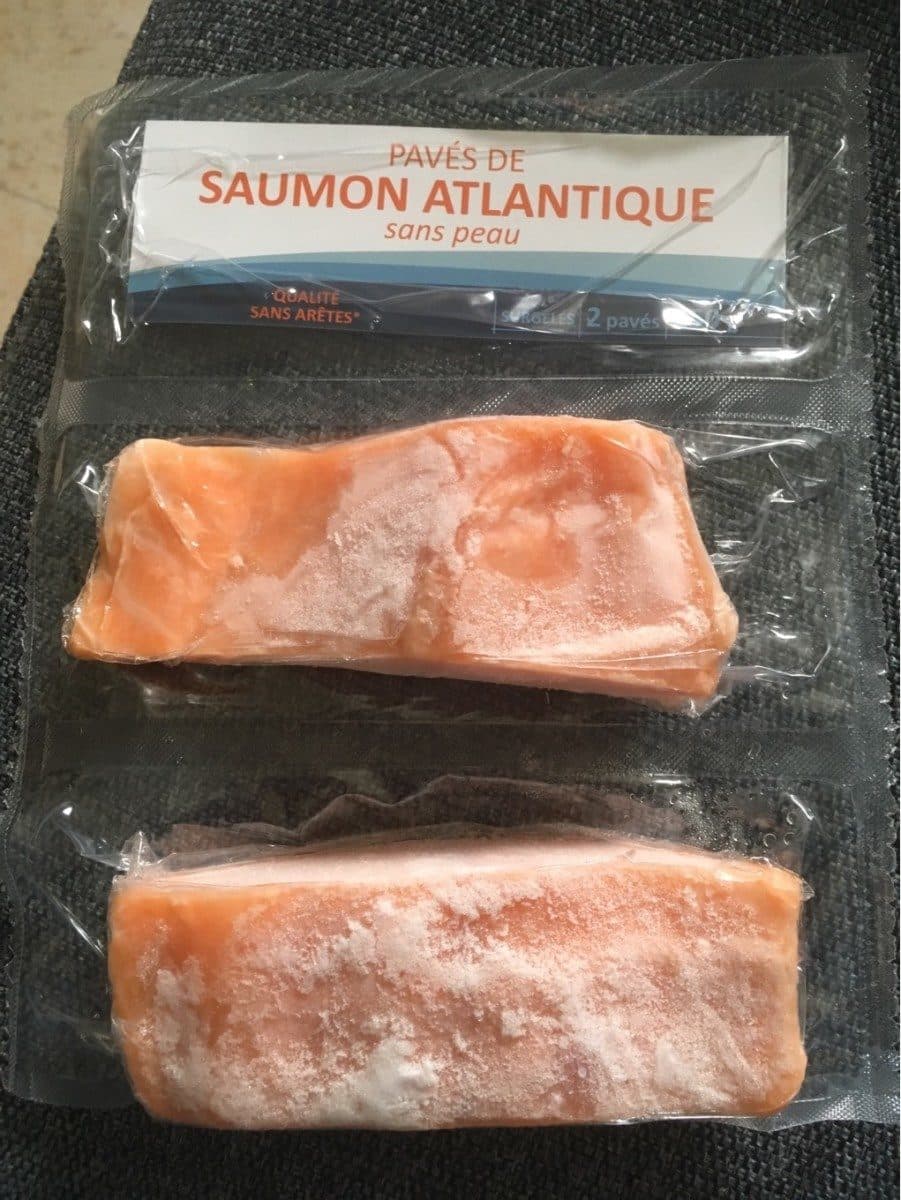 Open Food Facts Pave de saumon Atlantique packshot
