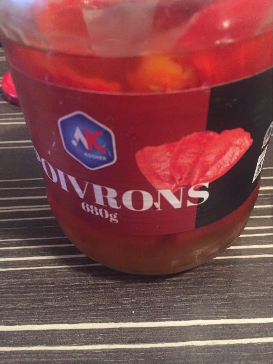 Open Food Facts Poivrons packshot