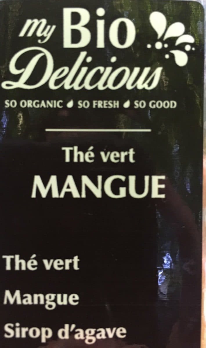 Open Food Facts Thé vert mangue packshot