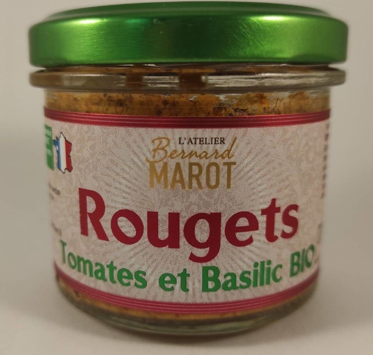 L'atelier Bernard Marot Rougets Tomates et Basilic BIO packshot