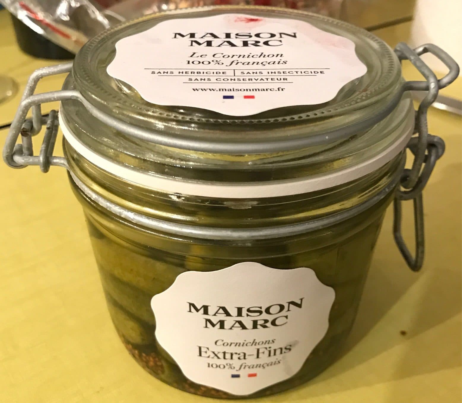 Maison Marc Cornichons extra-fins packshot