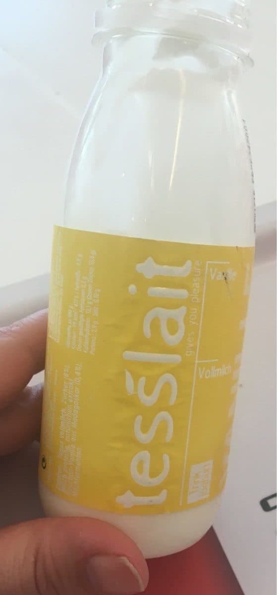 Open Food Facts Tesslait vanille packshot