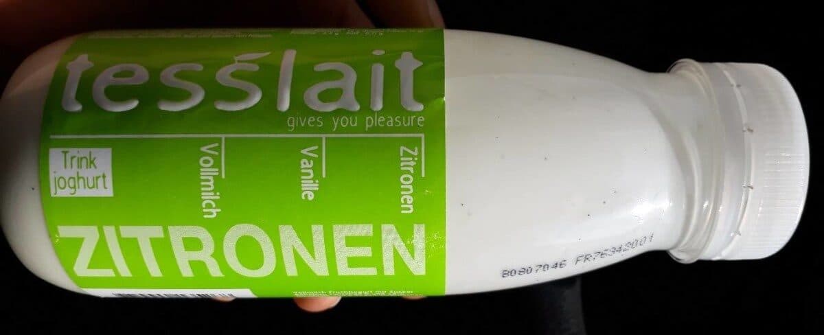 Open Food Facts Yaourt à boire citron packshot