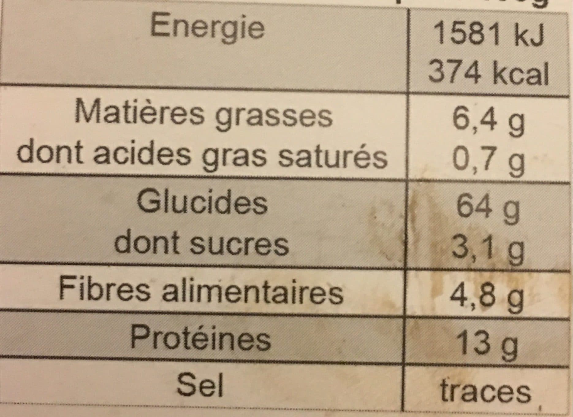 La Patte Jeanjean Quinoa du Perche packshot