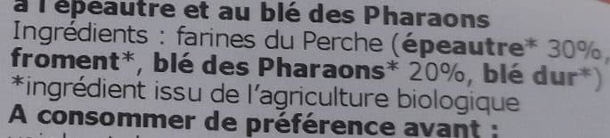 La Patte Jeanjean Crête de Coq Épeautre et Blé des Pharaons packshot