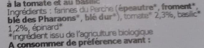 La Patte Jeanjean Gigli Tomate Basilic packshot