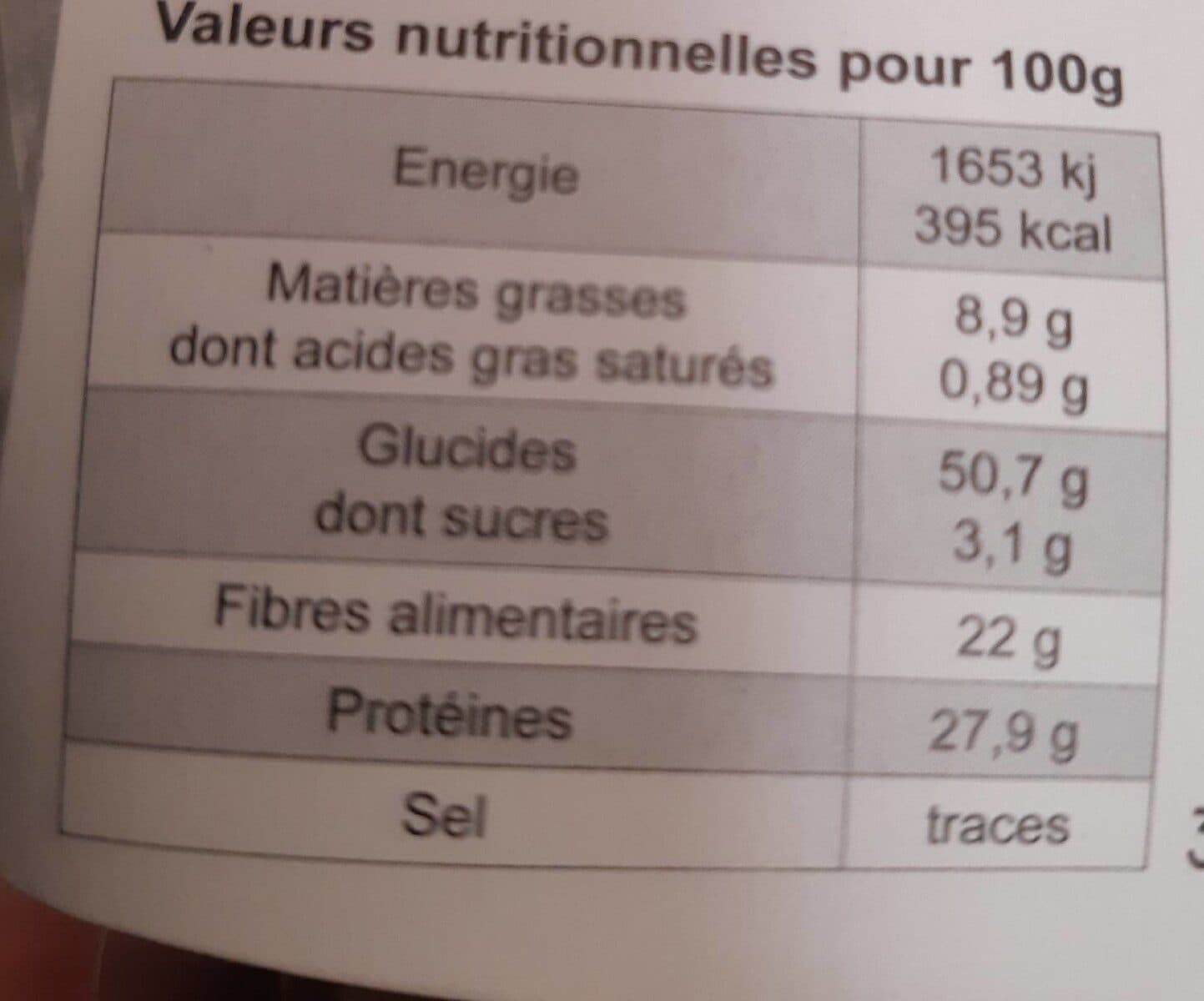 La patte jeanjean Farine de chanvre packshot