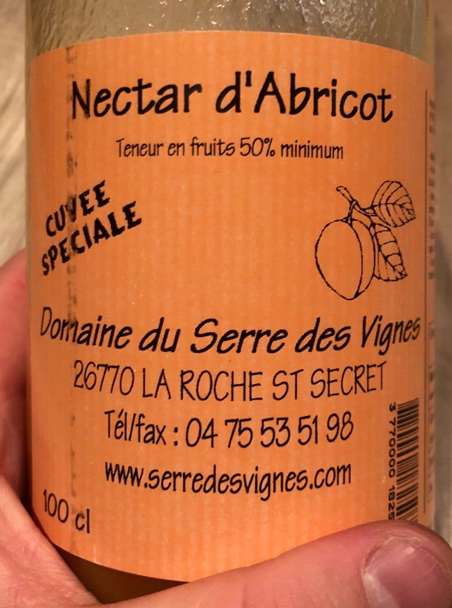 Open Food Facts Nectar d'abricot packshot