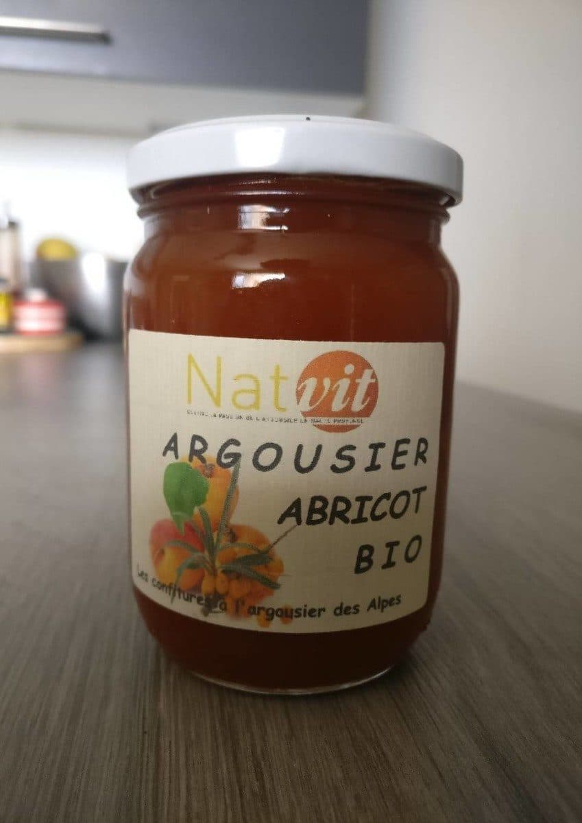 Open Food Facts Confiture ARGOUSIER ABRICOT BIO packshot