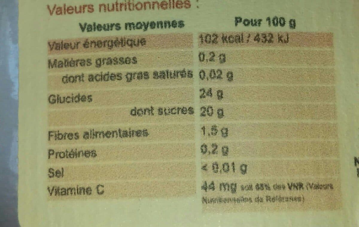 Open Food Facts Pomme argousier packshot