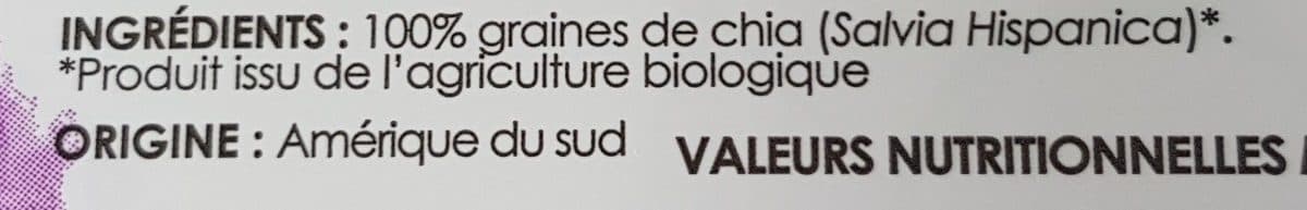 Madia Bio Graines De Chia packshot
