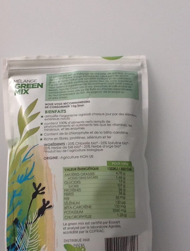 Ma Diet Mélange green mix packshot