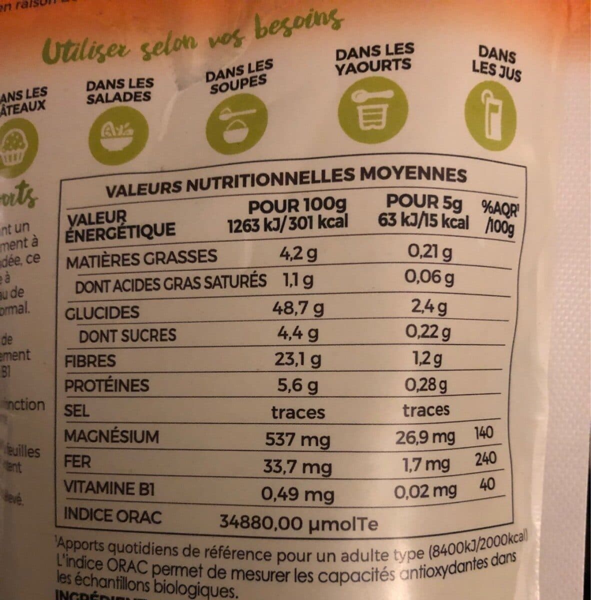 Open Food Facts Gummies croissance packshot