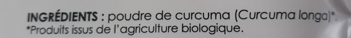 DmBio Poudre de Curcuma packshot