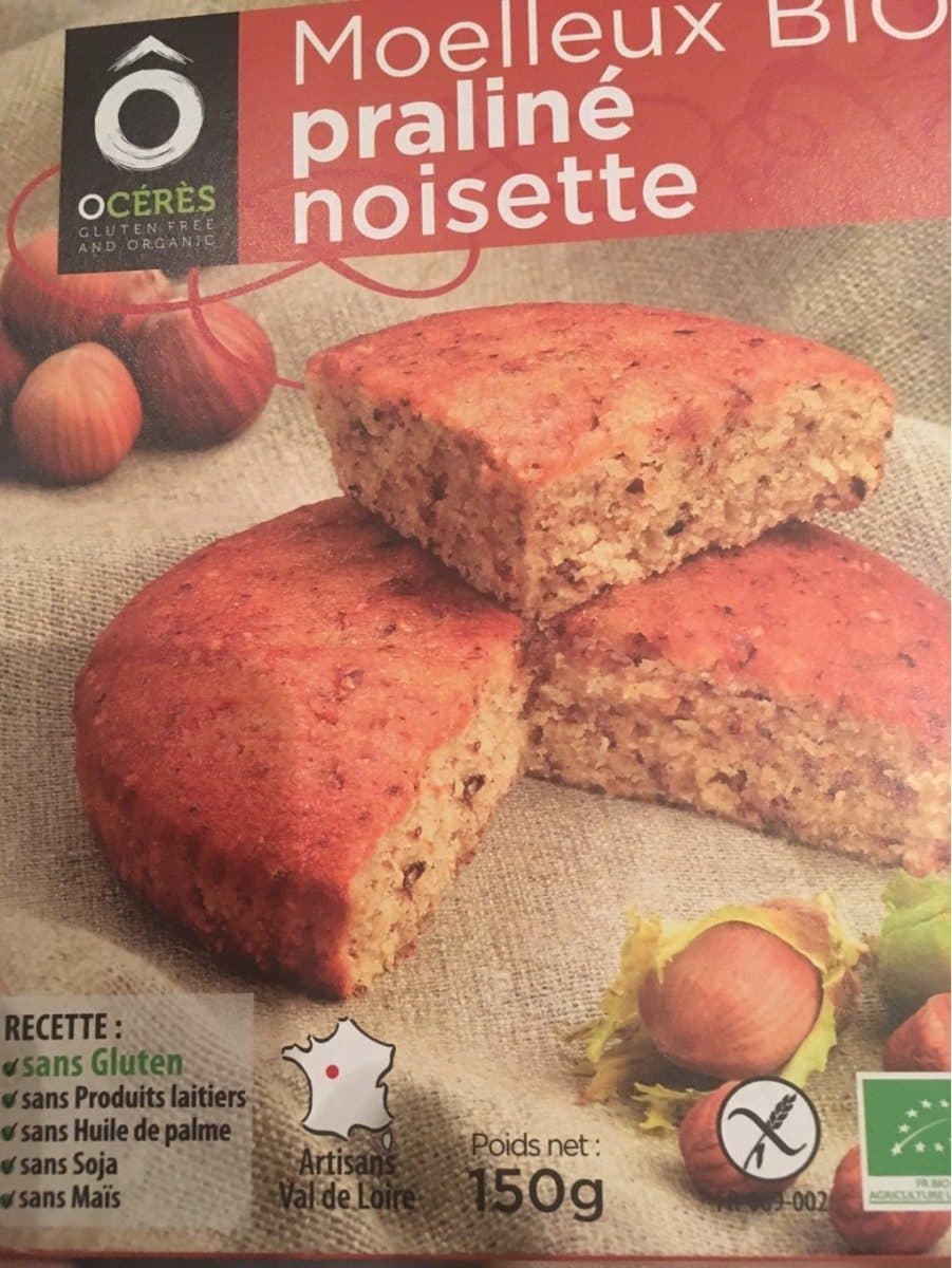 Open Food Facts Moelleux Praline Noisette packshot