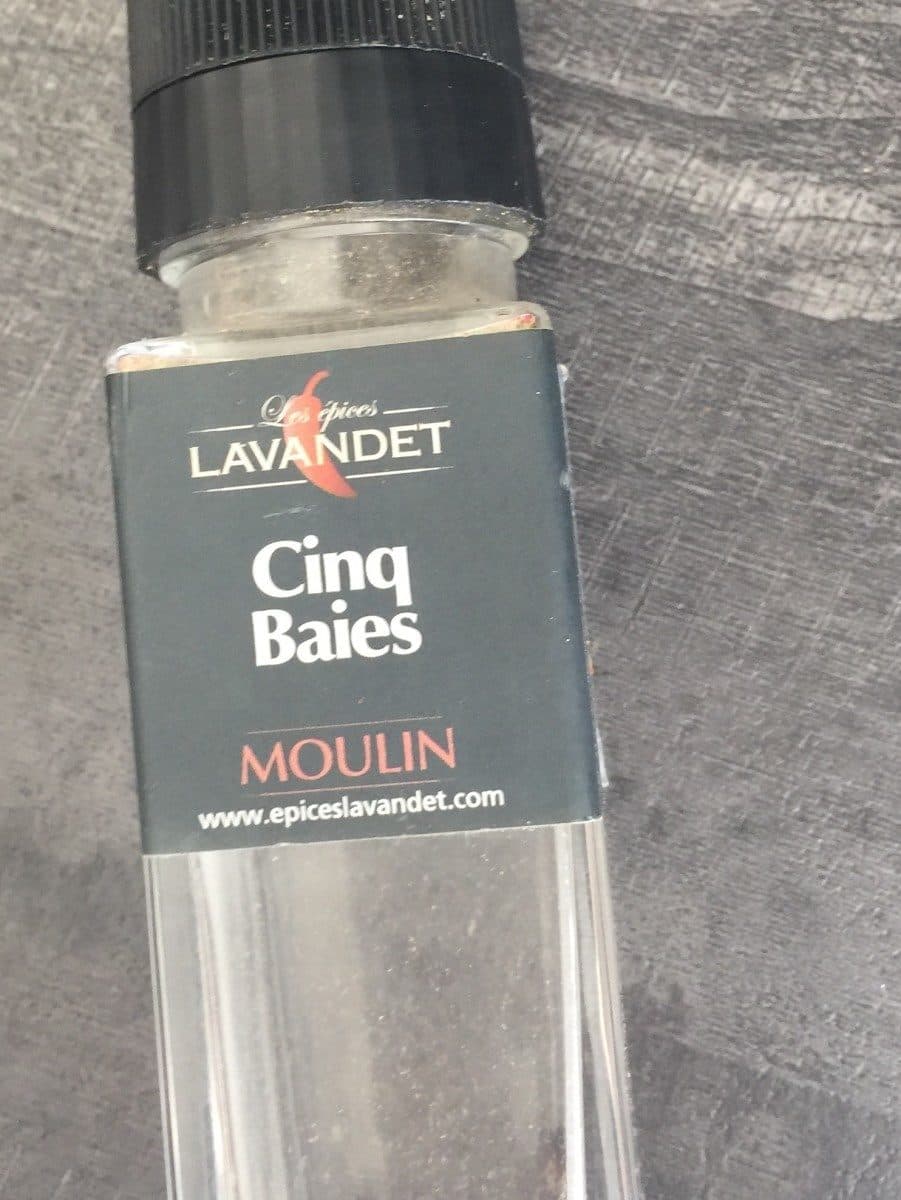 Open Food Facts Cinq baie - Moulin packshot