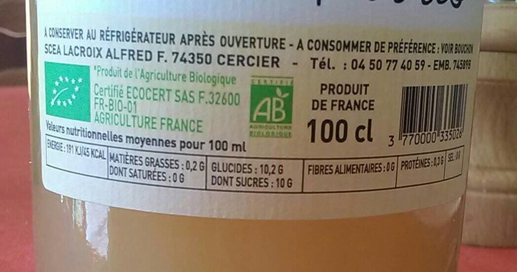 Lacroix Pommes Poires packshot