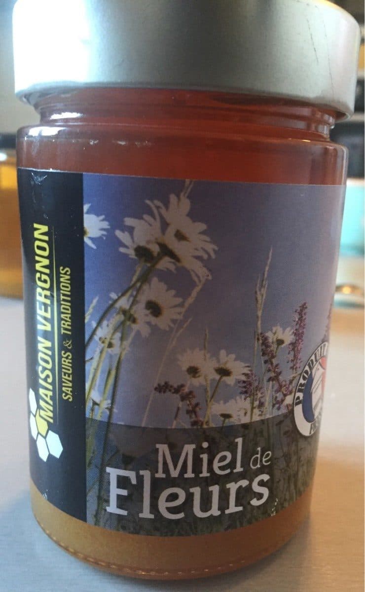 Maison Vergnon Miel de fleurs packshot