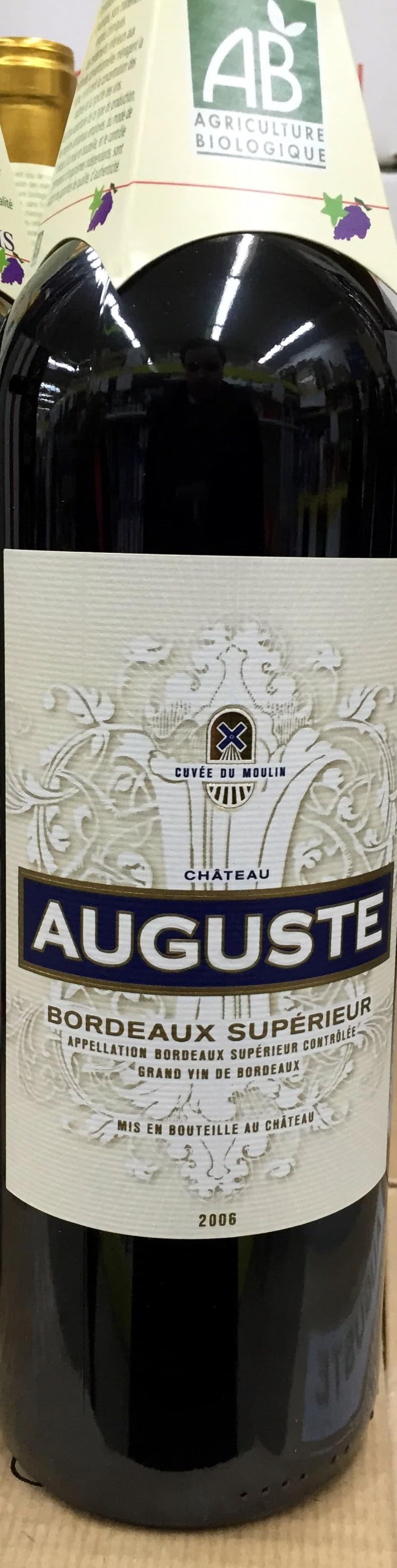 EARL Vignobles Meijer Château Auguste Bordeaux Supérieur 2006 packshot