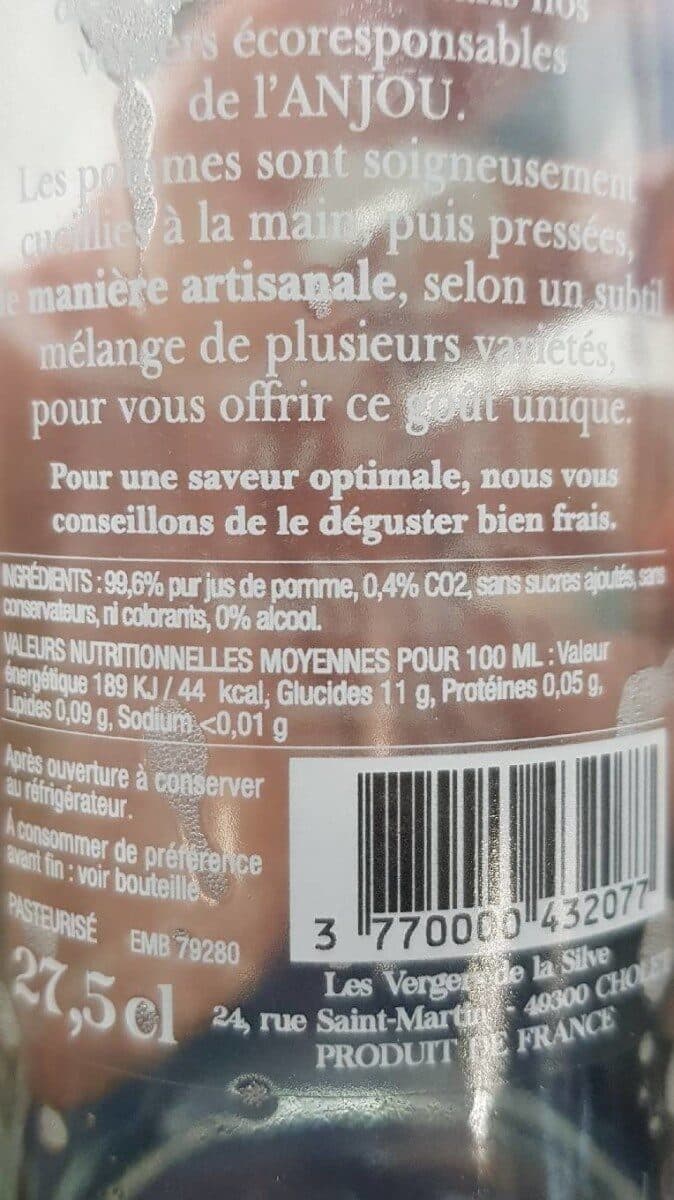 Open Food Facts Pétillant de pomme sans alcool packshot