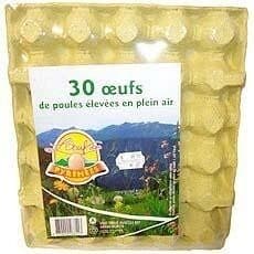 Open Food Facts 30 Oeufs moyens de plein air OEUF DES PYRENEES ATLANTIQUES packshot