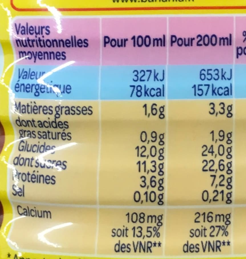 Banania Le Bon Lait au Chocolat packshot