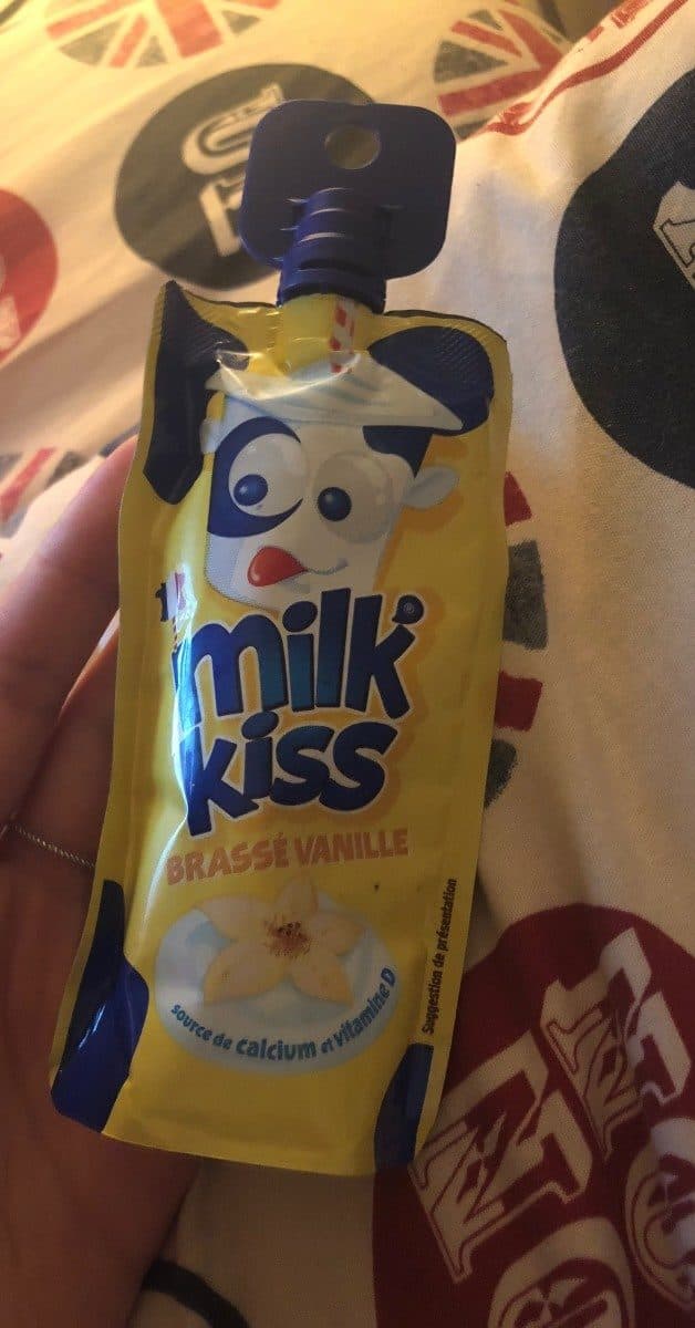 Open Food Facts Milk' kiss saveur vanille packshot