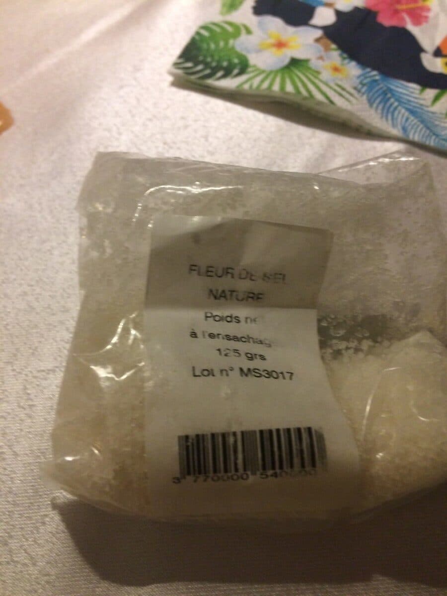 Open Food Facts Fleur de sel nature packshot