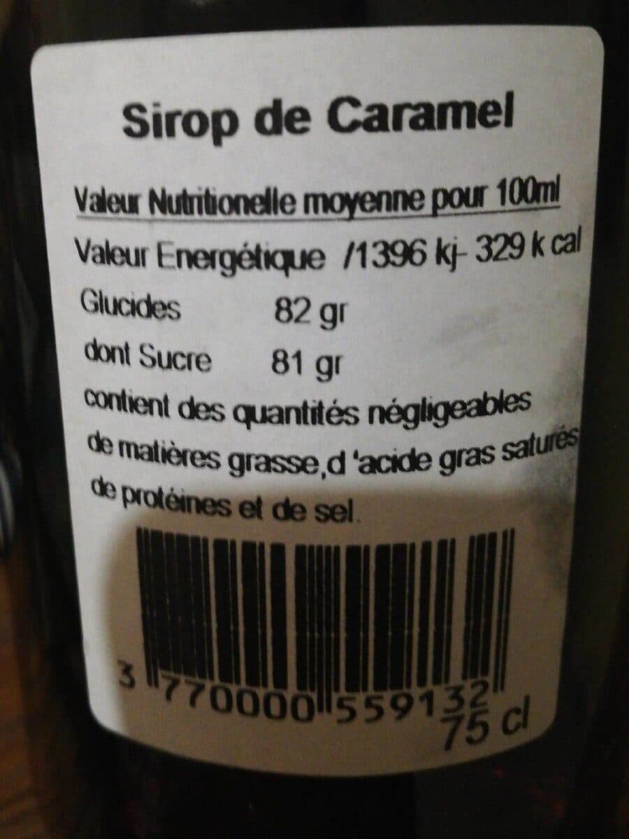 Crozet Sirop de caramel packshot