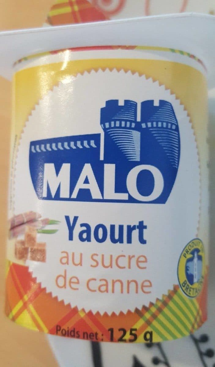 Malo Yaourt au sucre de canne packshot