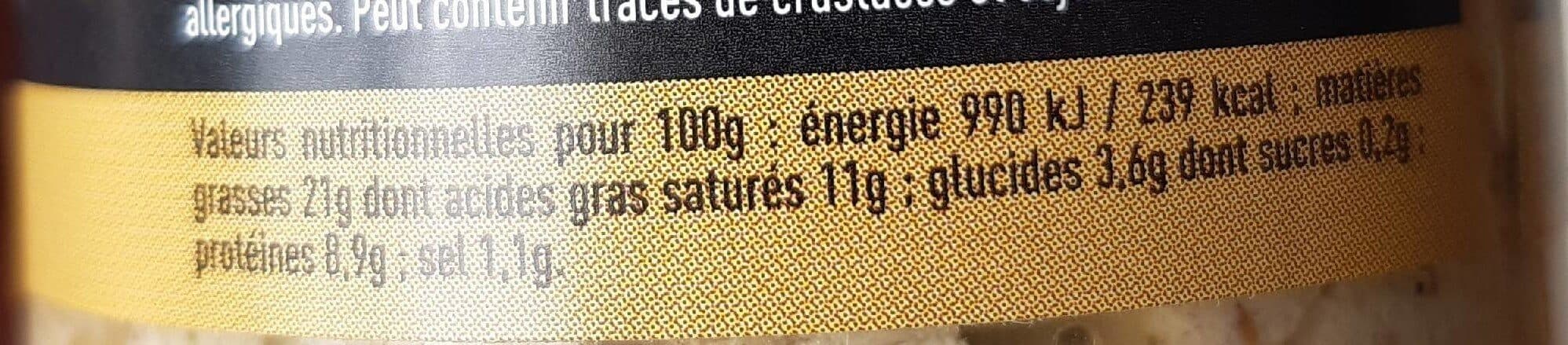 La Paimpolaise Bernique et rouget grondin au whisky packshot