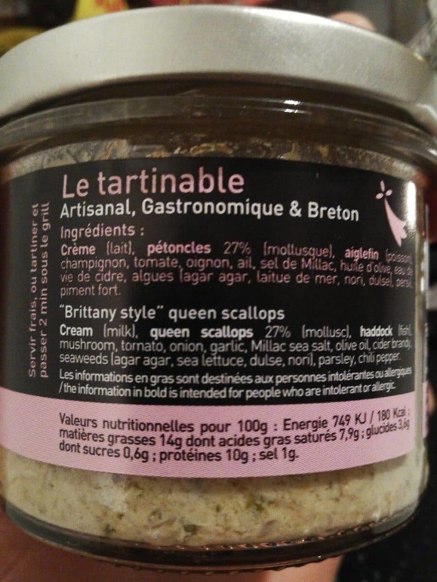 La paimpolaise Noix de petoncle à la bretonne packshot