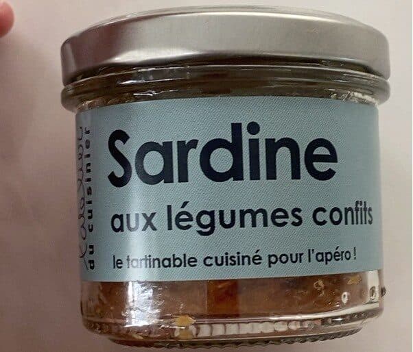 L'ATELIER DU CUISINIER Sardines aux légumes confits packshot