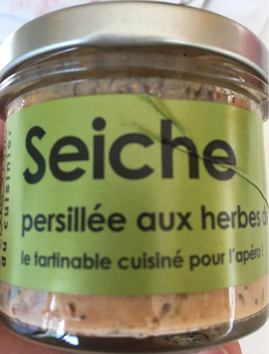 L'atelier du cuisinier Seiche persillée aux herbes de mer packshot