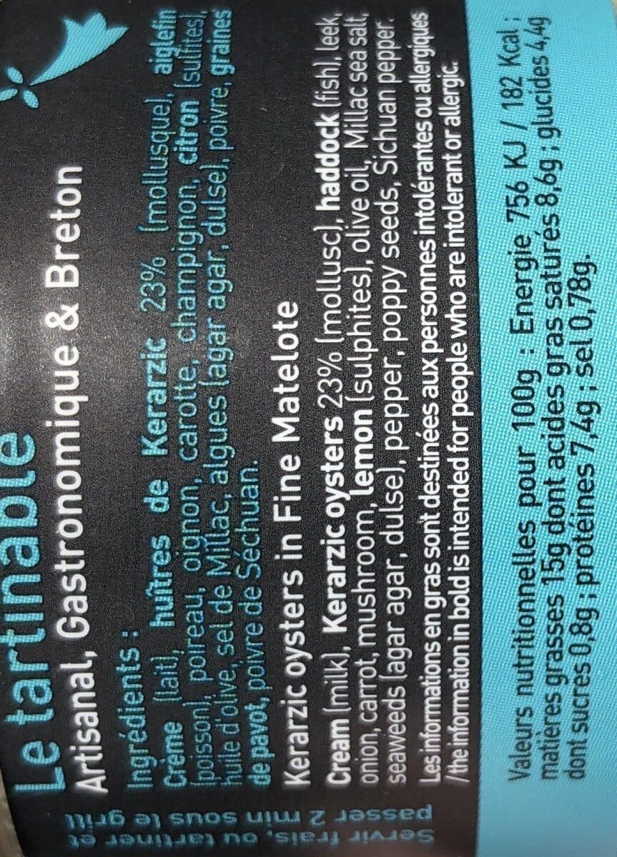 La Paimpolaise Huîtres de Kerarzic packshot