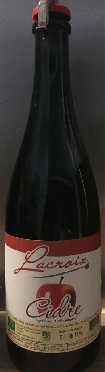 Bracine Cidre packshot