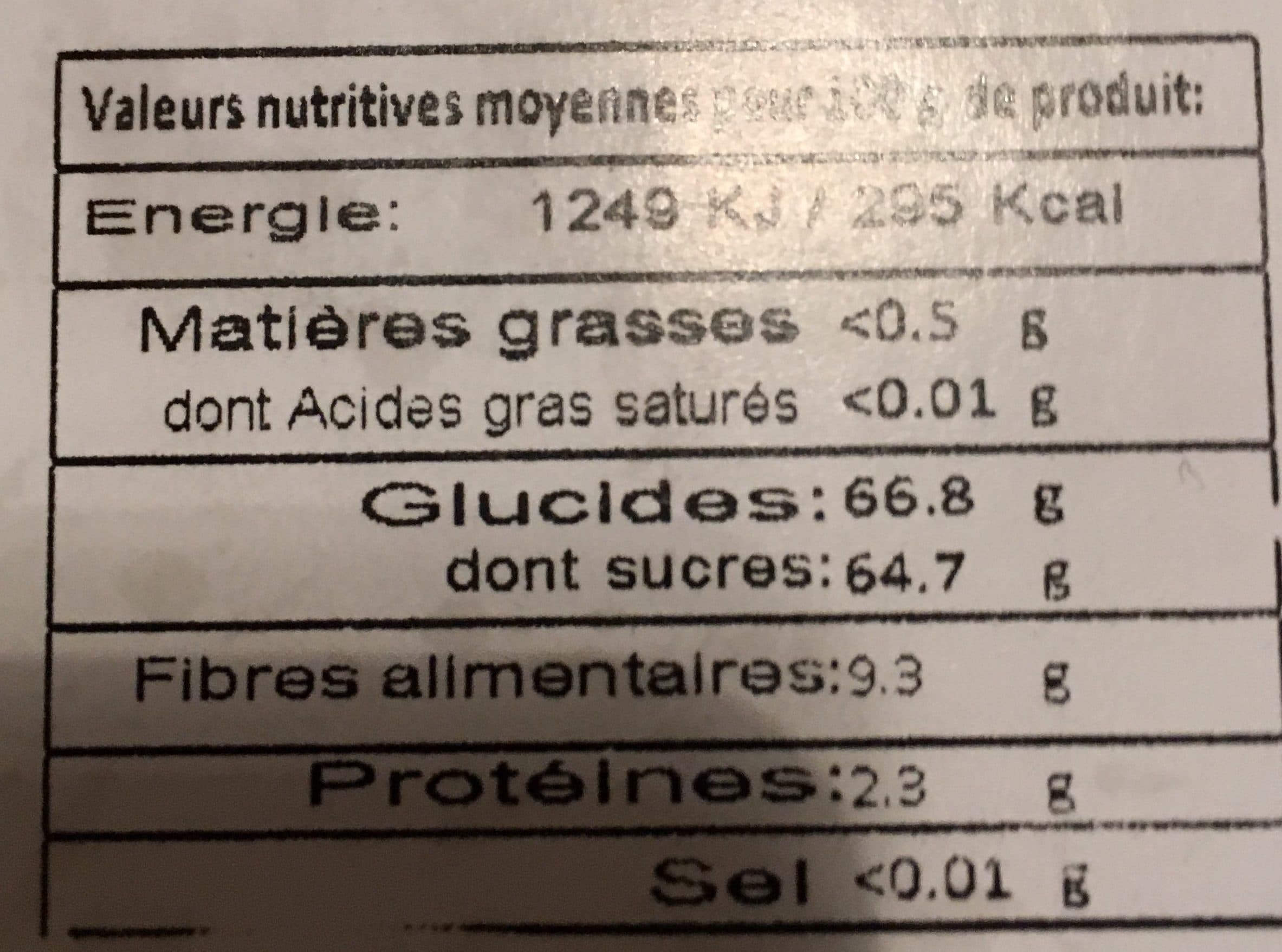 Kinza Datte Deglet Nour de Tunisie packshot