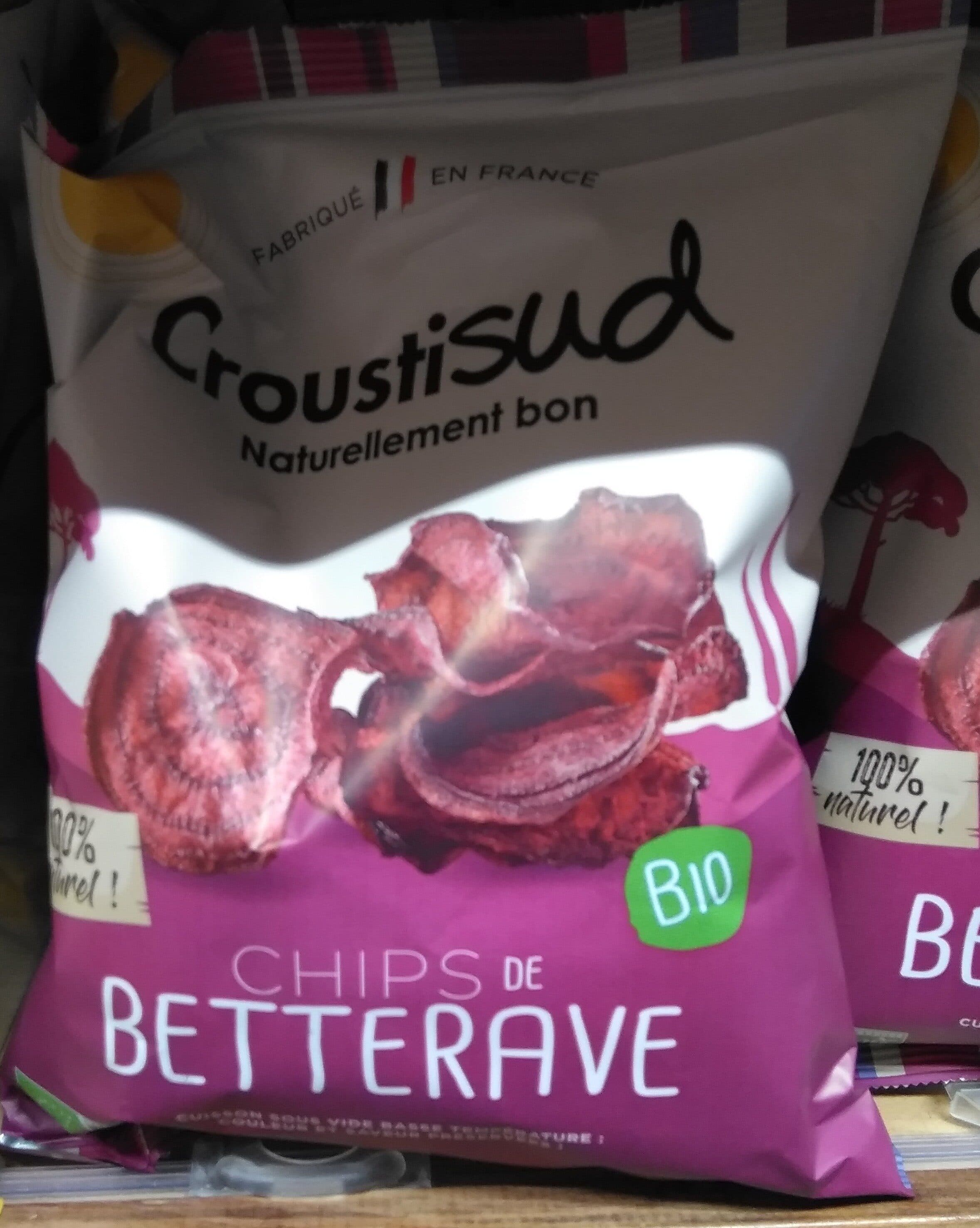 Croustisud Pétales de betterave bio packshot