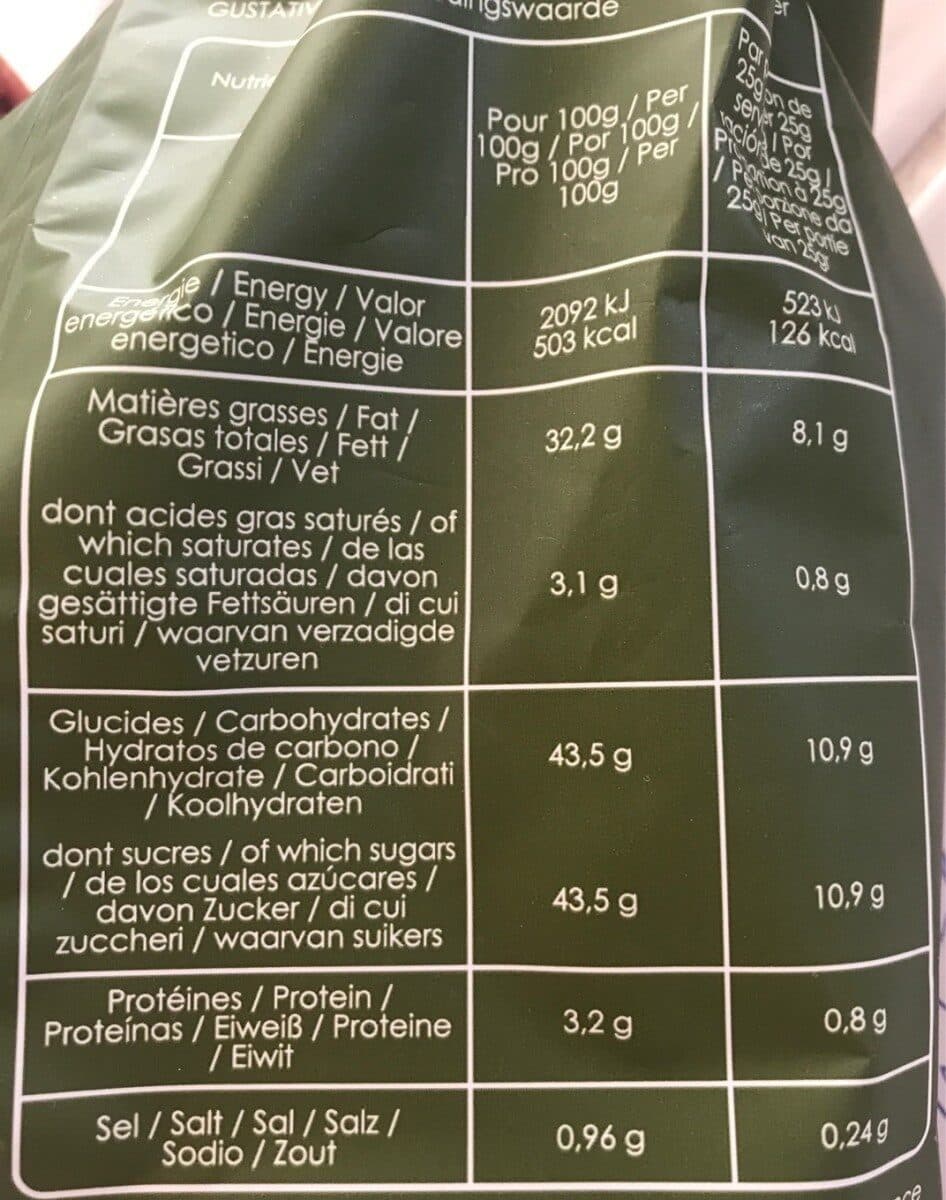 Croustisud Pétales de carotte au thym packshot