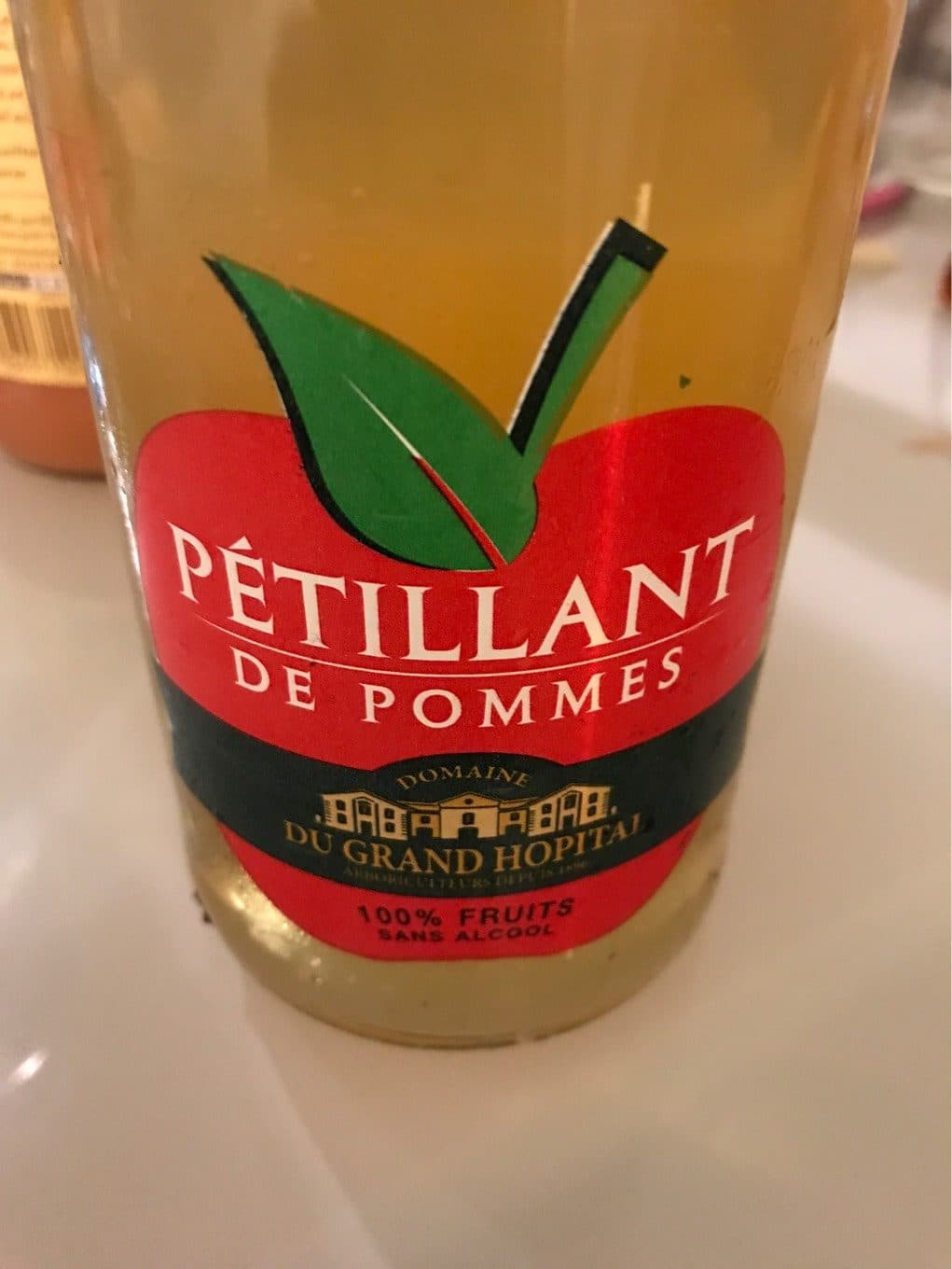 Domaine Du Grand Hopital Petillant de pommes packshot