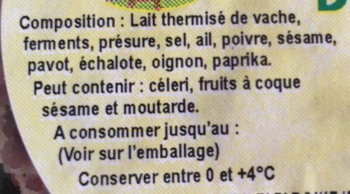 Open Food Facts Fromage frais fermier packshot