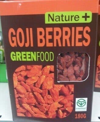 Greenfood Goji berries packshot