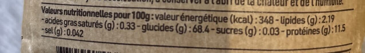 Famille Rochefort Farine de sarrasin T120 packshot