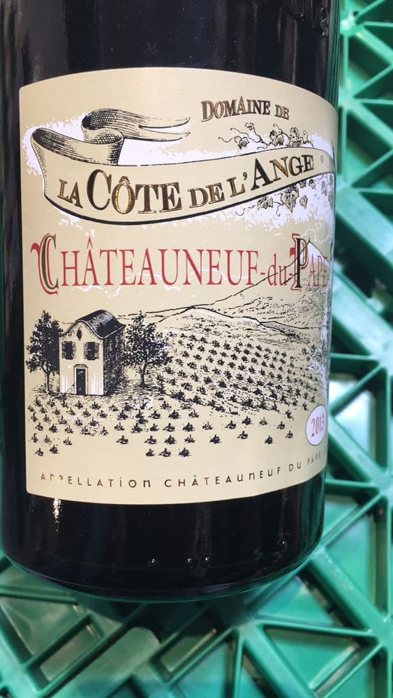 Open Food Facts Domaine De La Côte De l'Ange Chateauneuf-du-Pape packshot