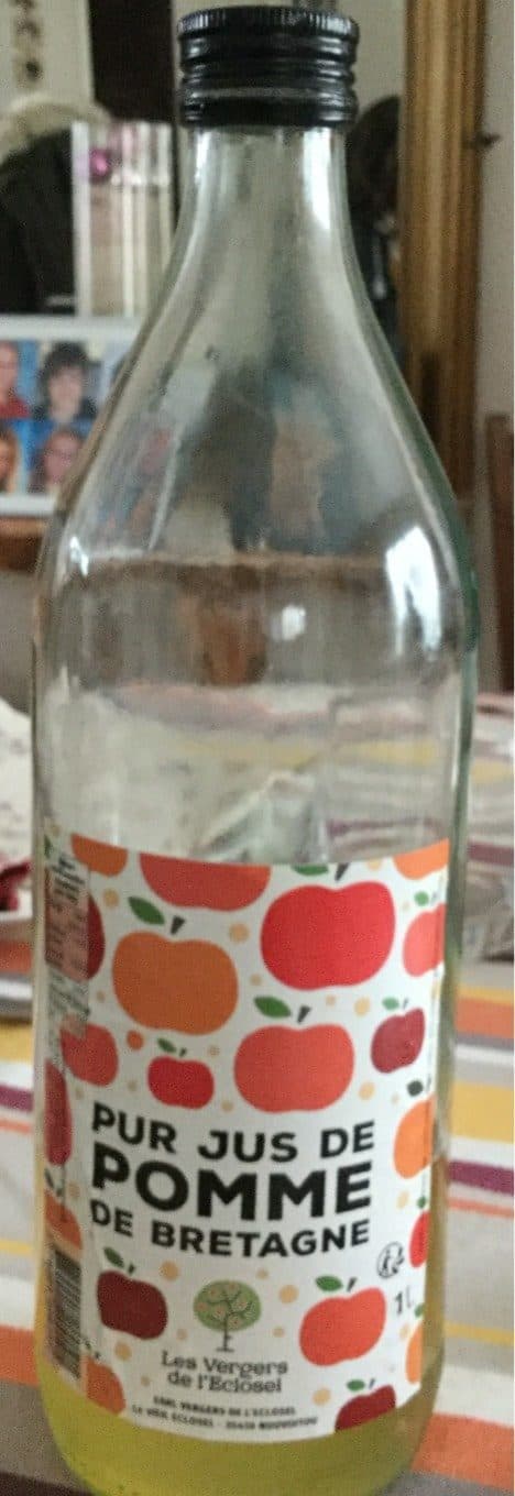 Les Vergers De L’Esclosel Pur jus de pomme de Bretagne packshot
