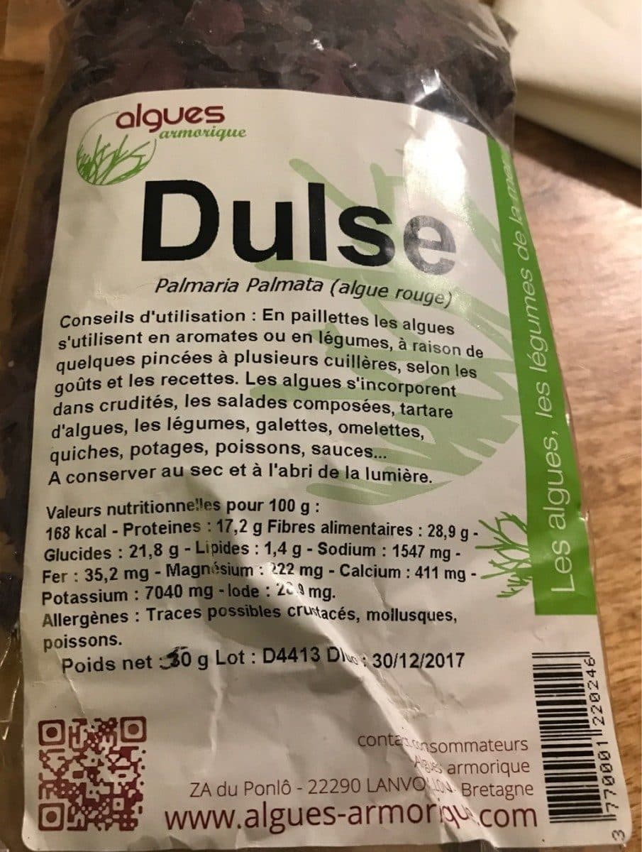 Open Food Facts Dulse packshot