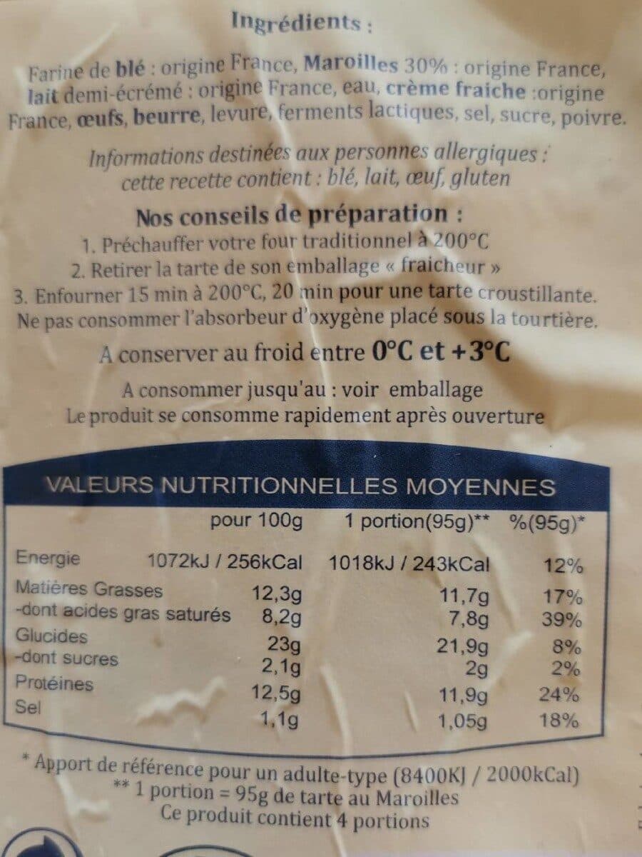 Les Saveurs Ch'ti Tarte au Maroilles packshot